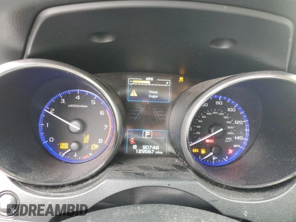 2018 Subaru Outback Premium with VIN 4S4BSAFC6J3346849, listed as a Copart auction lot 50616115 with 129,567 mi miles and Salvage title. Bid and sale history available at DreamBid. Image 9.