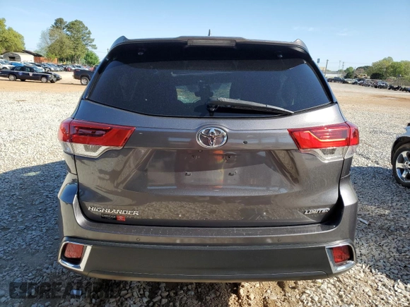 2018 Toyota Highlander Limited z VIN 5TDYZRFH1JS255314, wystawiony jako Copart lot #52329655 z przebiegiem 84 037 mil mil oraz Szkoda całkowita • Salvage title. Historia ofert i sprzedaży dostępna na DreamBid. Obrazek 6.