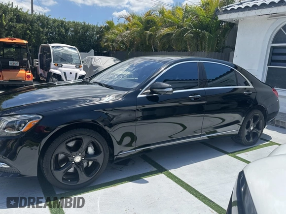 2018 Mercedes-Benz S 450 z VIN WDDUG6GB4JA419932, wystawiony jako Copart lot #53499385 z przebiegiem 45 433 mil mil oraz Czysty tytuł • Clean title. Historia ofert i sprzedaży dostępna na DreamBid. Obrazek 2.