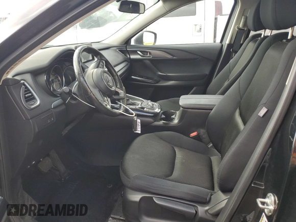 2016 Mazda CX-9 Sport with VIN JM3TCABY5G0114607, listed as a Copart auction lot 44568595 with 46,592 mi miles and Salvage Title. Bid and sale history available at carsss.com. Image 7.