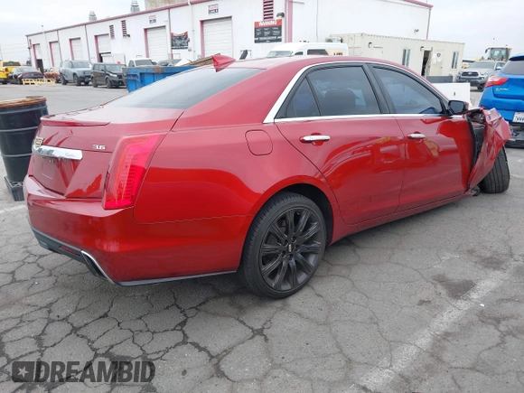 2017 Cadillac CTS Luxury AWD with VIN 1G6AX5SS9H0131700, listed as a IAAI auction lot 41729567 with 83,668 mi miles and . Bid and sale history available at DreamBid. Image 4.