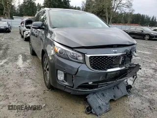 2018 Kia Sedona EX with VIN KNDMC5C13J6390021, listed as a Copart auction lot 43594355 with 101,305 mi miles and Salvage Title. Bid and sale history available at carsss.com. Image 11.