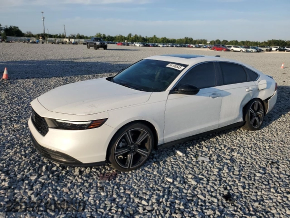 2023 Honda Accord Sport z VIN 1HGCY2F53PA038865, wystawiony jako Copart lot #54108545 z przebiegiem 27 744 mil mil oraz Szkoda całkowita • Salvage title. Historia ofert i sprzedaży dostępna na DreamBid. Obrazek 1.