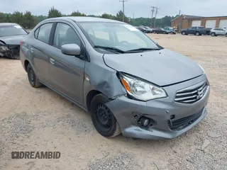 2019 Mitsubishi Mirage ES z VIN ML32F3FJ5KHF06720, wystawiony jako IAAI lot #42117423 z przebiegiem 124 831 mil mil oraz . Historia ofert i sprzedaży dostępna na DreamBid. Obrazek 1.