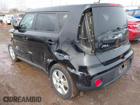 2018 Kia Soul with VIN KNDJN2A20J7593031, listed as a IAAI auction lot 41687316 with 26,133 mi miles. Bid and sale history available at carsss.com. Image 3.