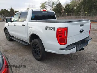 2022 Ford Ranger XL with VIN 1FTER4FHXNLD41847, listed as a IAAI auction lot 41821218 with 123,549 mi miles. Bid and sale history available at carsss.com. Image 3.