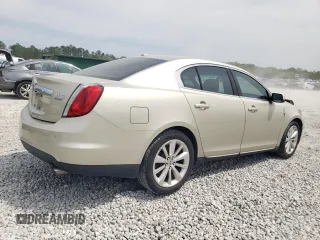 2011 Lincoln MKS EcoBoost with VIN 1LNHL9FT0BG601897, listed as a Copart auction lot 52746045 with 139,924 mi miles and Salvage Title. Bid and sale history available at DreamBid. Image 3.