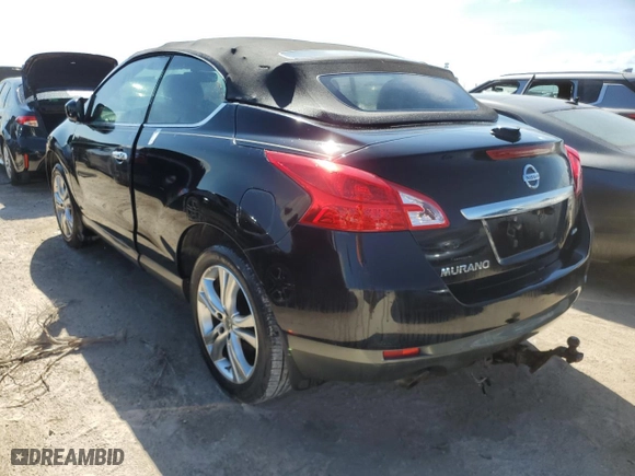 2011 Nissan Murano CrossCabriolet with VIN JN8AZ1FY9BW002475, listed as a Copart auction lot 77491514 with 249,950 mi miles and Non Repairable. Bid and sale history available at carsss.com. Image 2.