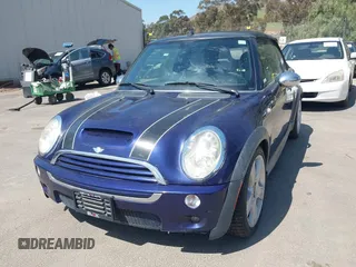 2005 MINI Convertible S with VIN WMWRH33435TF81760, listed as a IAAI auction lot 41993851 with 121,430 mi miles and . Bid and sale history available at DreamBid. Image 6.