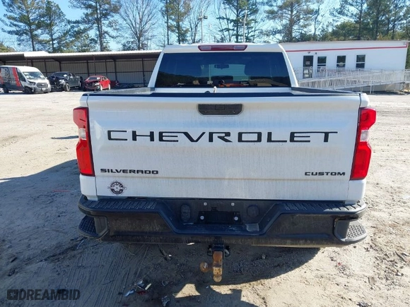 2020 Chevrolet Silverado 1500 Custom Trail Boss with VIN 1GCRYCEH6LZ290177, listed as a IAAI auction lot 41485066 with NaN miles. Bid and sale history available at carsss.com. Image 16.