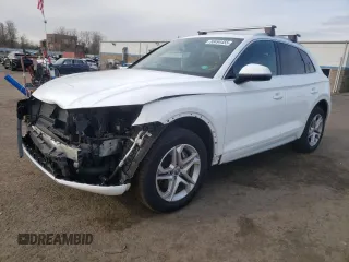 2019 Audi Q5 Premium with VIN WA1ANAFY7K2142694, listed as a Copart auction lot 50494455 with 85,857 mi miles and Salvage Title. Bid and sale history available at carsss.com. Image 1.