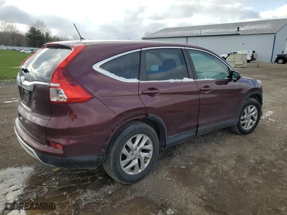 2016 Honda CR-V EX with VIN 2HKRM3H50GH566492, listed as a Copart auction lot 52218615 with 113,177 mi miles and Salvage Title. Bid and sale history available at carsss.com. Image 3.