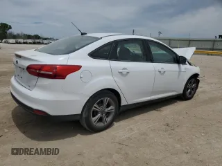 2018 Ford Focus SE with VIN 1FADP3F27JL264670, listed as a Copart auction lot 57184815 with 35,187 mi miles and Salvage title. Bid and sale history available at DreamBid. Image 3.