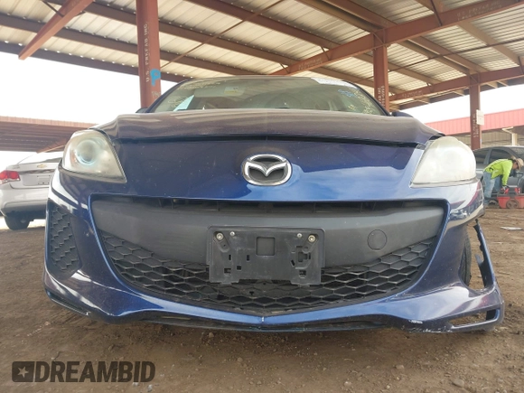2012 Mazda Mazda3 i Touring with VIN JM1BL1V82C1611229, listed as a IAAI auction lot 41809234 with 124,929 mi miles. Bid and sale history available at carsss.com. Image 13.