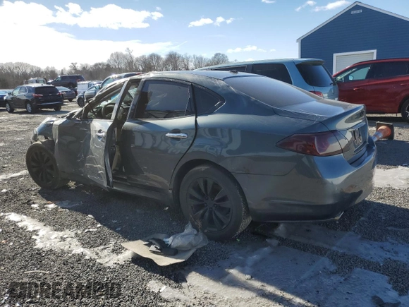 2011 Infiniti M37 with VIN JN1BY1AR1BM370151, listed as a Copart auction lot 45120405 with 163,349 mi miles and Non Repairable. Bid and sale history available at carsss.com. Image 2.