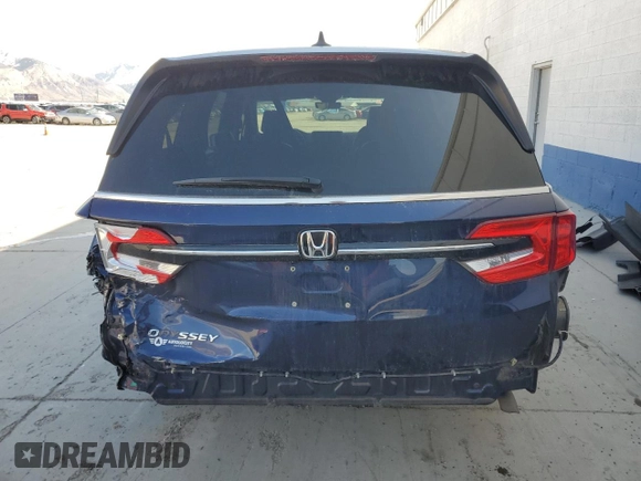 2022 Honda Odyssey EX-L z VIN 5FNRL6H71NB061658, wystawiony jako Copart lot #52260775 z przebiegiem 28 494 mil mil oraz Szkoda całkowita • Salvage title. Historia ofert i sprzedaży dostępna na DreamBid. Obrazek 6.