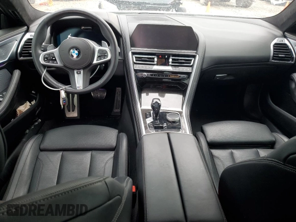 2020 BMW 8 Series M850i with VIN WBAGV8C05LCE00682, listed as a Copart auction lot 77863994 with 22,999 mi miles and Salvage Title. Bid and sale history available at carsss.com. Image 8.