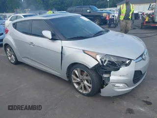 2016 Hyundai Veloster with VIN KMHTC6AD8GU301395, listed as a IAAI auction lot 42634620 with 115,551 mi miles and . Bid and sale history available at DreamBid. Image 1.