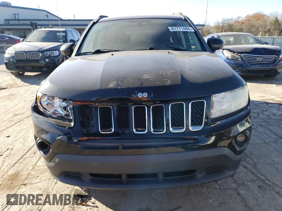 2013 Jeep Compass Sport with VIN 1C4NJCBAXDD250709, listed as a Copart auction lot 81771484 with 127,769 mi miles and Clean Title. Bid and sale history available at carsss.com. Image 5.