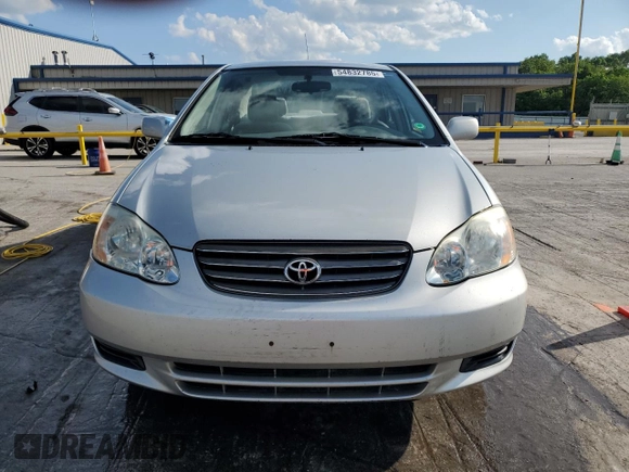 2003 Toyota Corolla CE with VIN 1NXBR32E33Z188532, listed as a Copart auction lot 54832785 with 104,640 mi miles and Salvage Title. Bid and sale history available at DreamBid. Image 5.