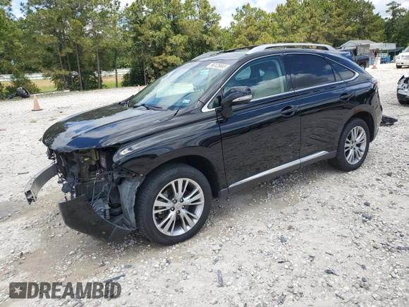 2013 Lexus RX 350 with VIN 2T2ZK1BA8DC098991, listed as a Copart auction lot 56125665 with 83,793 mi miles and Salvage title. Bid and sale history available at DreamBid. Image 1.