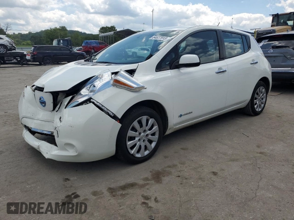 2017 Nissan LEAF SL with VIN 1N4BZ0CP5HC301693, listed as a Copart auction lot 64637913 with 46,815 mi miles. Bid and sale history available at carsss.com. Image 1.