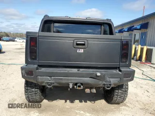 2006 Hummer H2 with VIN 5GRGN22U66H103993, listed as a Copart auction lot 43973375 with 145,565 mi miles and Salvage Title. Bid and sale history available at carsss.com. Image 6.