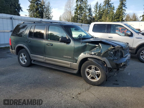 2002 Ford Explorer XLT with VIN 1FMDU73W72ZC29560, listed as a Copart auction lot 47484755 with 77,388 mi miles and Salvage title. Bid and sale history available at DreamBid. Image 4.