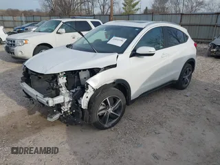 2022 Honda HR-V EX with VIN 3CZRU6H55NM767243, listed as a IAAI auction lot 41811186 with 33,445 mi miles. Bid and sale history available at carsss.com. Image 17.