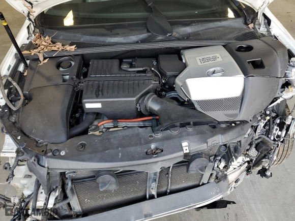 2008 Lexus RX 400h with VIN JTJHW31U282041795, listed as a Copart auction lot 44028275 with 0 mi miles and Salvage Title. Bid and sale history available at carsss.com. Image 12.
