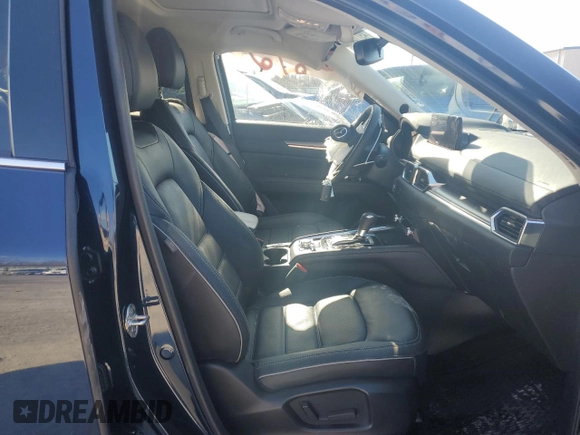 2025 Mazda CX-5 2.5 S Premium Plus Package with VIN JM3KFBEM9S0568966, listed as a Copart auction lot 49114635 with 7,235 mi miles and Salvage Title. Bid and sale history available at carsss.com. Image 7.