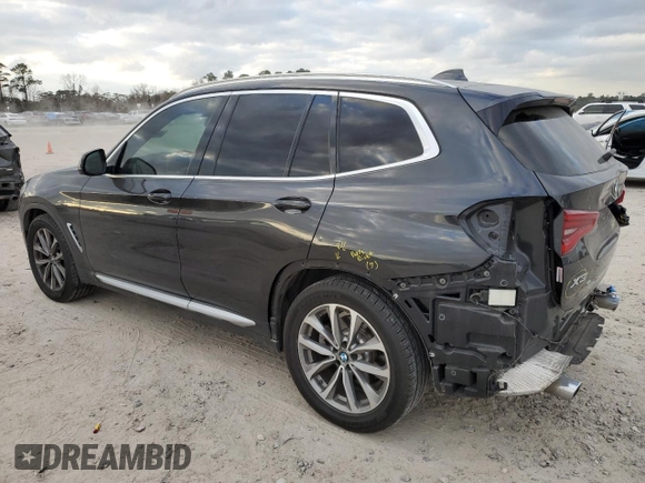 2019 BMW X3 sDrive30i with VIN 5UXTR7C58KLF29363, listed as a Copart auction lot 44456625 with 97,346 mi miles and Salvage Title. Bid and sale history available at carsss.com. Image 2.