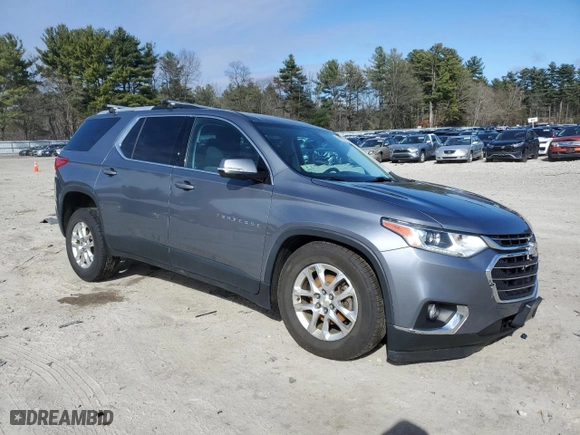 2018 Chevrolet Traverse LT Cloth with VIN 1GNEVGKW8JJ169980, listed as a Copart auction lot 50010275 with 116,454 mi miles and Salvage Title. Bid and sale history available at carsss.com. Image 4.