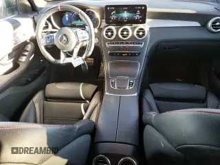 2021 Mercedes-Benz GLC with VIN W1N0G6EBXMF945798, listed as a Copart auction lot 88823235 with 34,317 mi miles and Salvage Title. Bid and sale history available at carsss.com. Image 8.