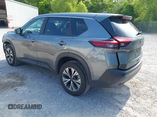 2023 Nissan Rogue SV with VIN 5N1BT3BB1PC924676, listed as a IAAI auction lot 42191295 with 38,351 mi miles and . Bid and sale history available at DreamBid. Image 3.
