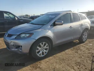 2008 Mazda CX-7 Sport with VIN JM3ER293680189082, listed as a Copart auction lot 52092345 with 129,388 mi miles and Salvage Title. Bid and sale history available at carsss.com. Image 1.
