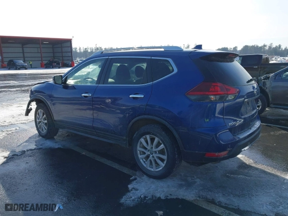 2020 Nissan Rogue SV with VIN KNMAT2MV1LP519874, listed as a IAAI auction lot 41610293 with 65,773 mi miles. Bid and sale history available at carsss.com. Image 3.