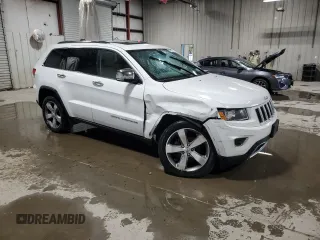 2014 Jeep Grand Cherokee Limited with VIN 1C4RJFBG1EC140601, listed as a Copart auction lot 56298305 with 131,193 mi miles and Salvage title. Bid and sale history available at DreamBid. Image 4.