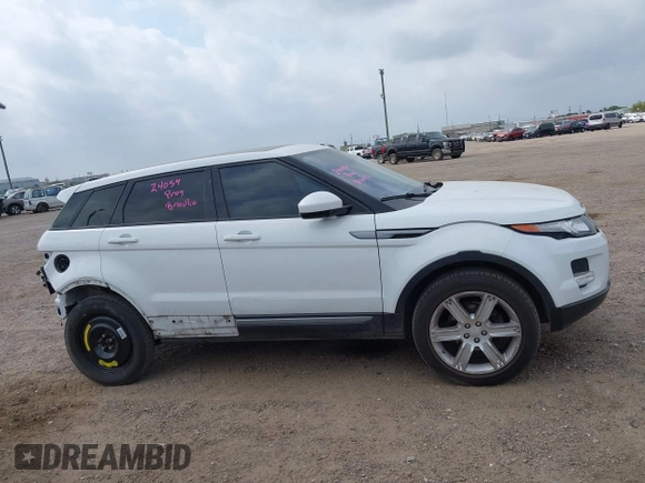 2015 Land Rover Range Rover Evoque Pure Plus with VIN SALVP2BGXFH035350, listed as a IAAI auction lot 42072218 with 122,881 mi miles and . Bid and sale history available at DreamBid. Image 13.