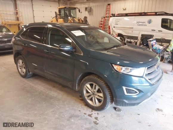 2016 Ford Edge SEL with VIN 2FMPK4J93GBC06043, listed as a IAAI auction lot 41872447 with 174,046 mi miles. Bid and sale history available at carsss.com. Image 1.
