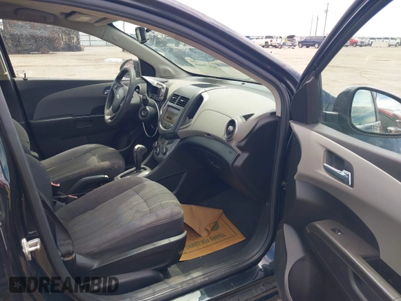 2013 Chevrolet Sonic LT with VIN 1G1JC5SH7D4234042, listed as a IAAI auction lot 42179089 with 132,758 mi miles and . Bid and sale history available at DreamBid. Image 5.