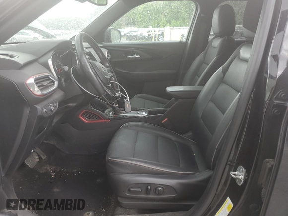 2022 Chevrolet TrailBlazer RS with VIN KL79MTSL0NB077707, listed as a Copart auction lot 56185944 with 259,453 mi miles and Salvage Title. Bid and sale history available at DreamBid. Image 7.