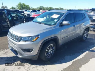 2019 Jeep Compass Altitude with VIN 3C4NJCBB1KT819754, listed as a IAAI auction lot 42083019 with 79,949 mi miles and . Bid and sale history available at DreamBid. Image 2.