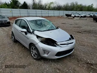 2011 Ford Fiesta SES with VIN 3FADP4FJ7BM186601, listed as a Copart auction lot 51461585 with 140,044 mi miles and Salvage Title. Bid and sale history available at carsss.com. Image 10.