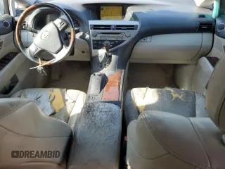 2010 Lexus RX 350 with VIN 2T2BK1BA8AC057693, listed as a Copart auction lot 48879695 with 195,224 mi miles and Salvage Title. Bid and sale history available at carsss.com. Image 8.