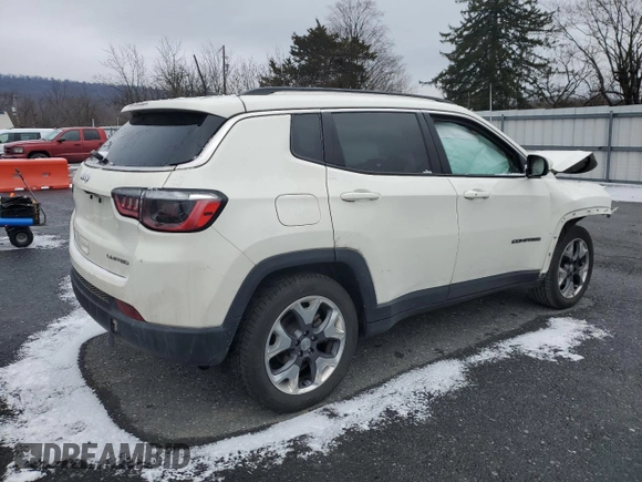 2021 Jeep Compass Limited with VIN 3C4NJCCB4MT573462, listed as a Copart auction lot 86375964 with 99,714 mi miles and Salvage Title. Bid and sale history available at carsss.com. Image 3.