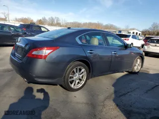 2009 Nissan Maxima 3.5 S with VIN 1N4AA51E79C833191, listed as a Copart auction lot 85672854 with 128,605 mi miles and Salvage Title. Bid and sale history available at carsss.com. Image 3.