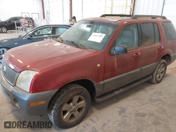 2005 Mercury Mountaineer Convenience z VIN 4M2ZU86K95UJ03317, wystawiony jako IAAI lot #42642309 z przebiegiem 119 132 mil mil oraz . Historia ofert i sprzedaży dostępna na DreamBid. Obrazek 2.