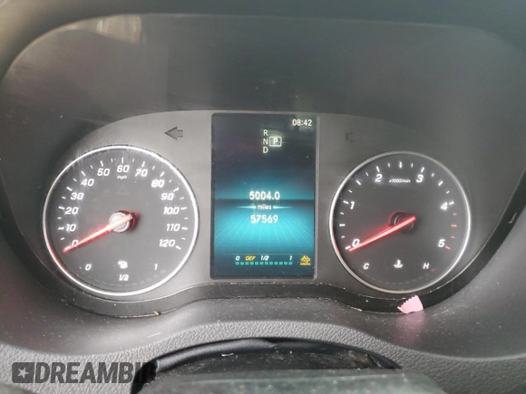 2024 Mercedes-Benz Sprinter with VIN W1Y4KCHY3RT180668, listed as a Copart auction lot 48547265 with 57,569 mi miles and Salvage Title. Bid and sale history available at DreamBid. Image 9.