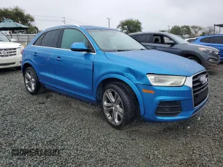 2016 Audi Q3 Premium Plus with VIN WA1BFCFS8GR006033, listed as a Copart auction lot 51348905 with 65,666 mi miles and Salvage Title. Bid and sale history available at carsss.com. Image 4.